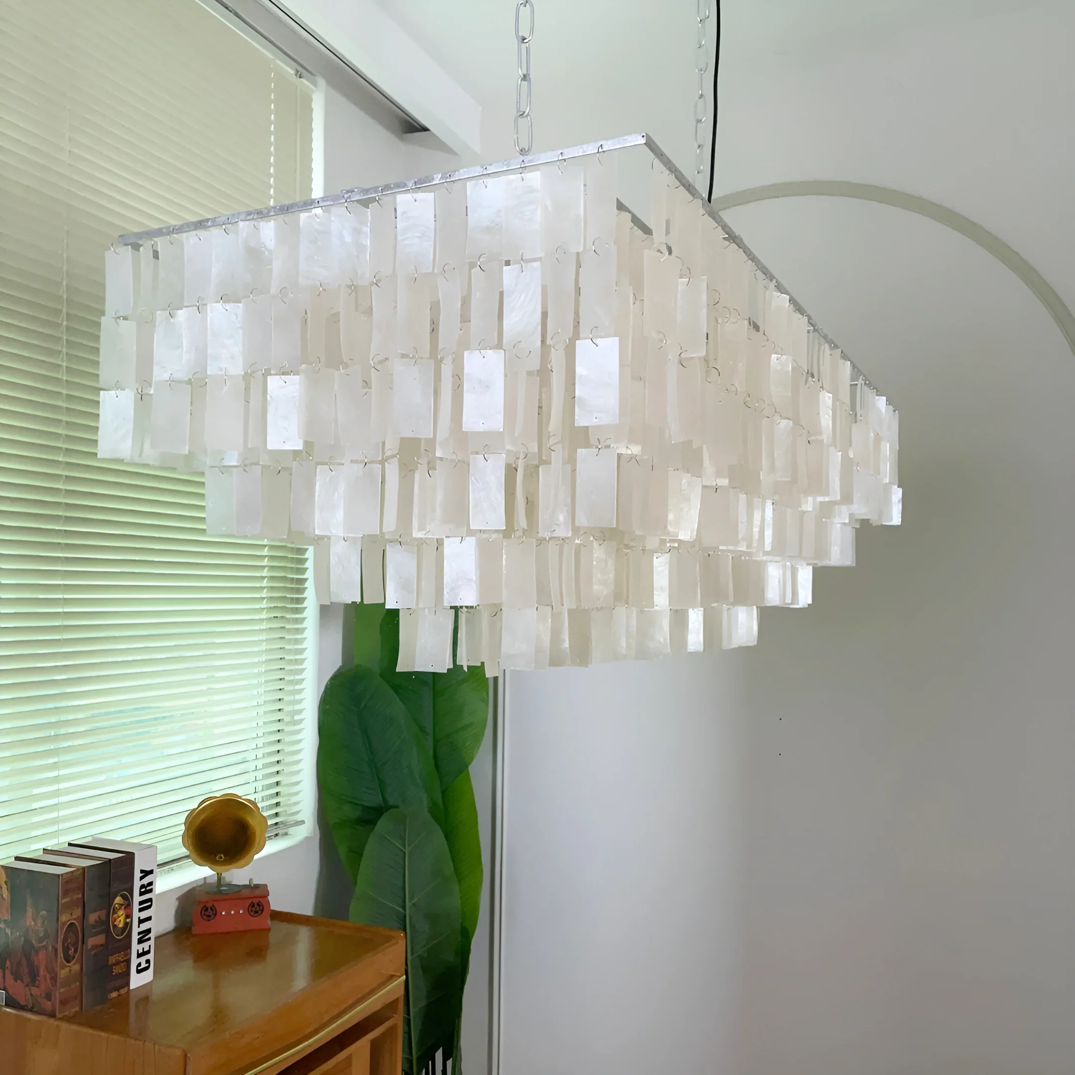 Skye Rectangular Tiered Chandelier - Image 19