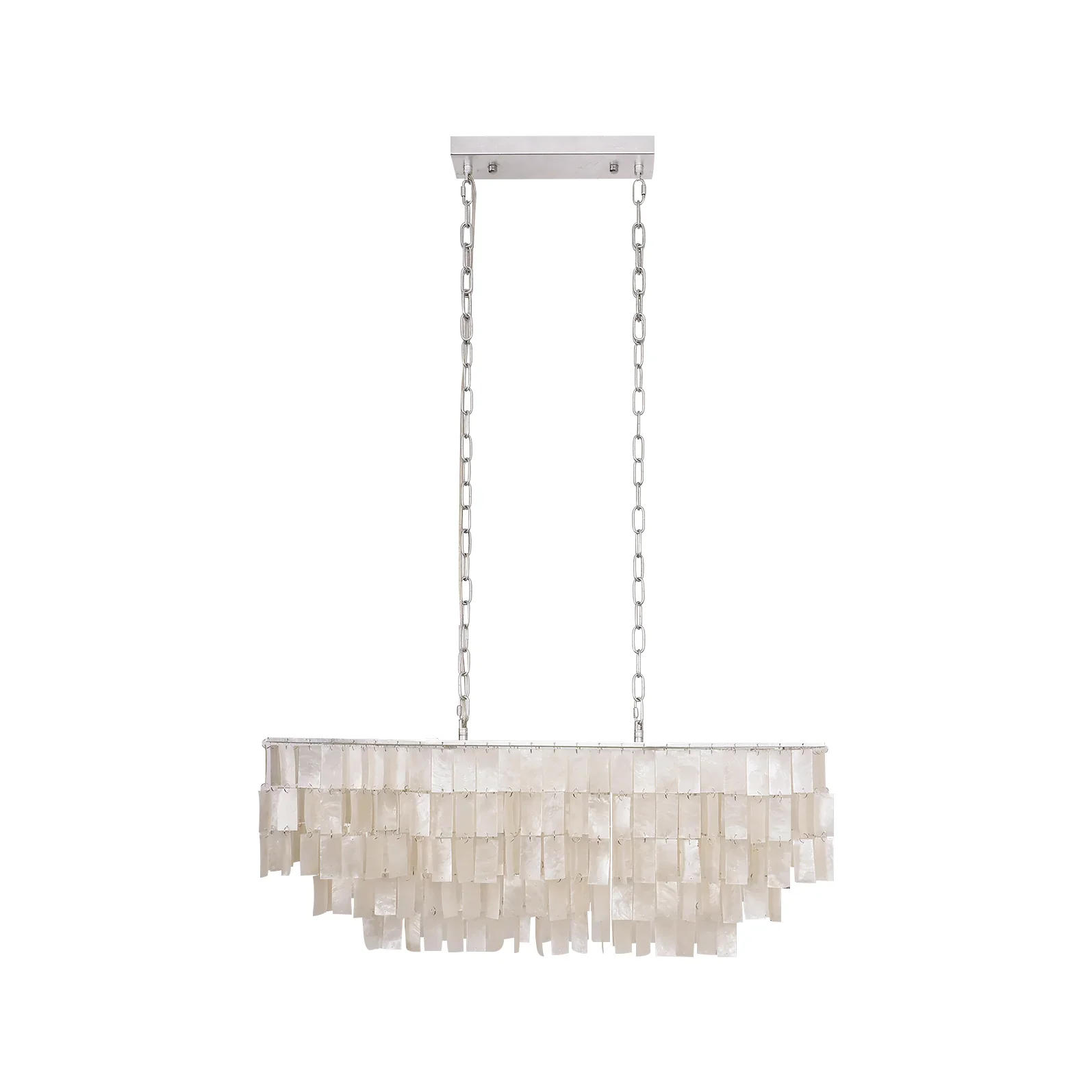 Skye Rectangular Tiered Chandelier - Image 28