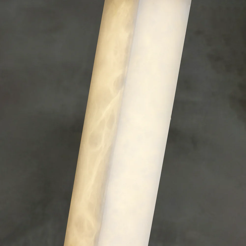 Spere Cuboid Alabaster Table Lamp - Image 12