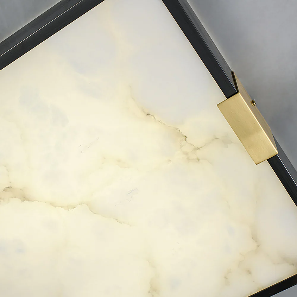 Square Lucien Alabaster Ceiling Light - Image 17