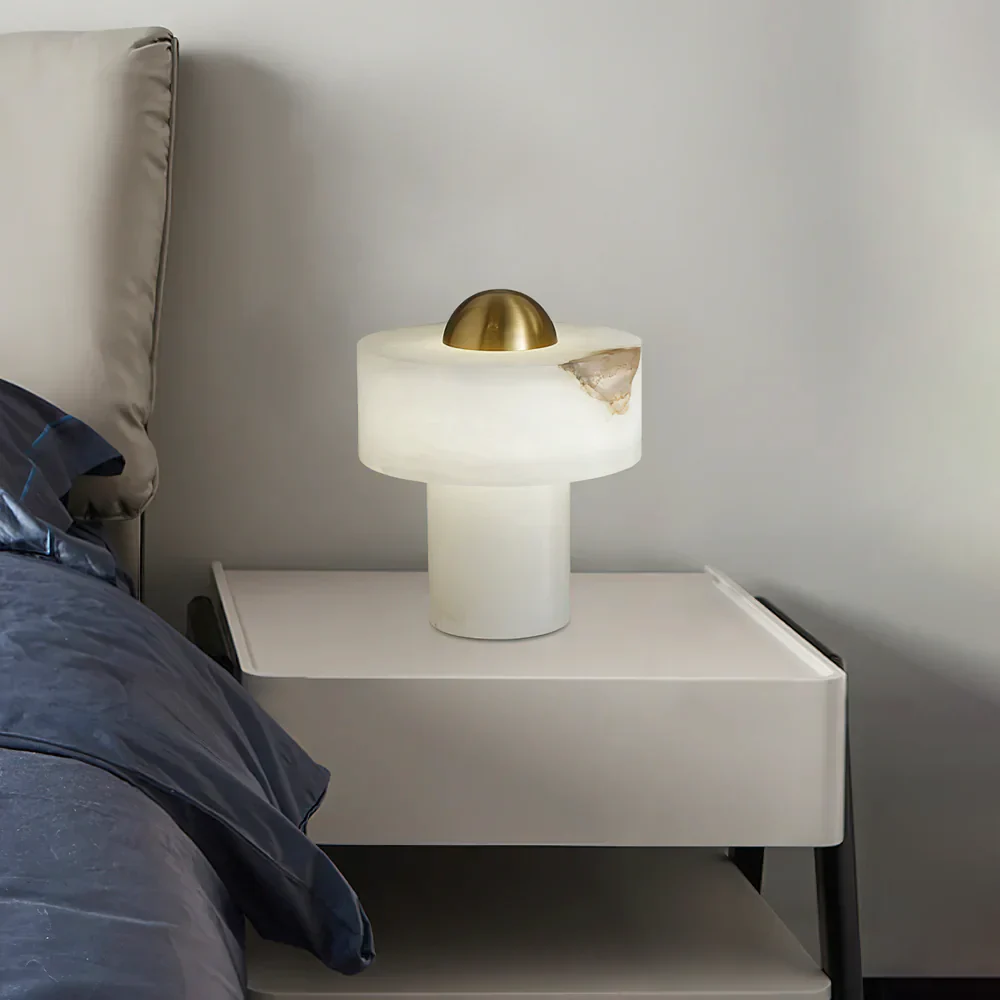Stone Alabaster Table Light - Image 2