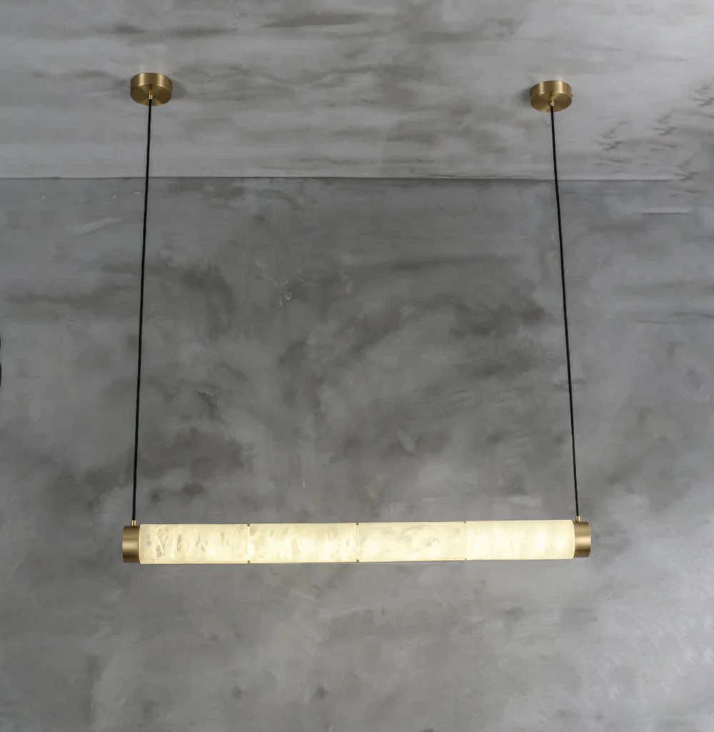 Strip Alabaster Chandelier - Image 32