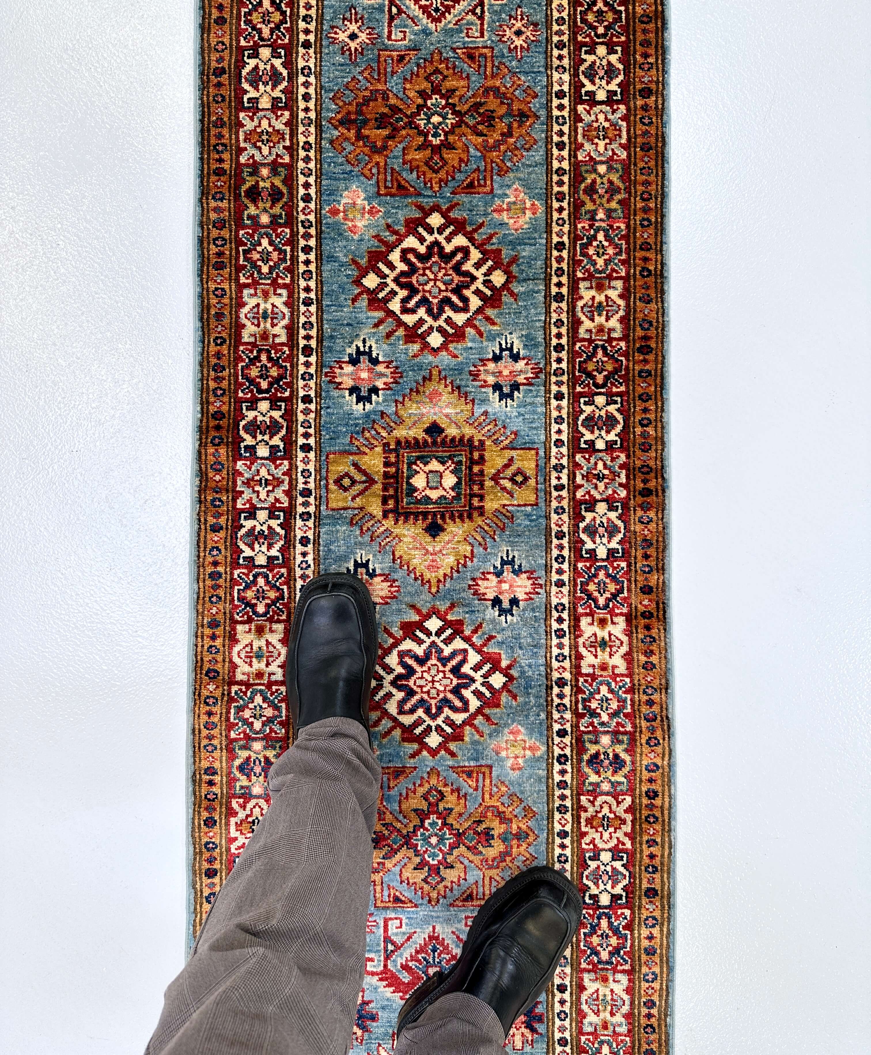 Super Kazak 2'00"x7'03" ltblu - Image 9