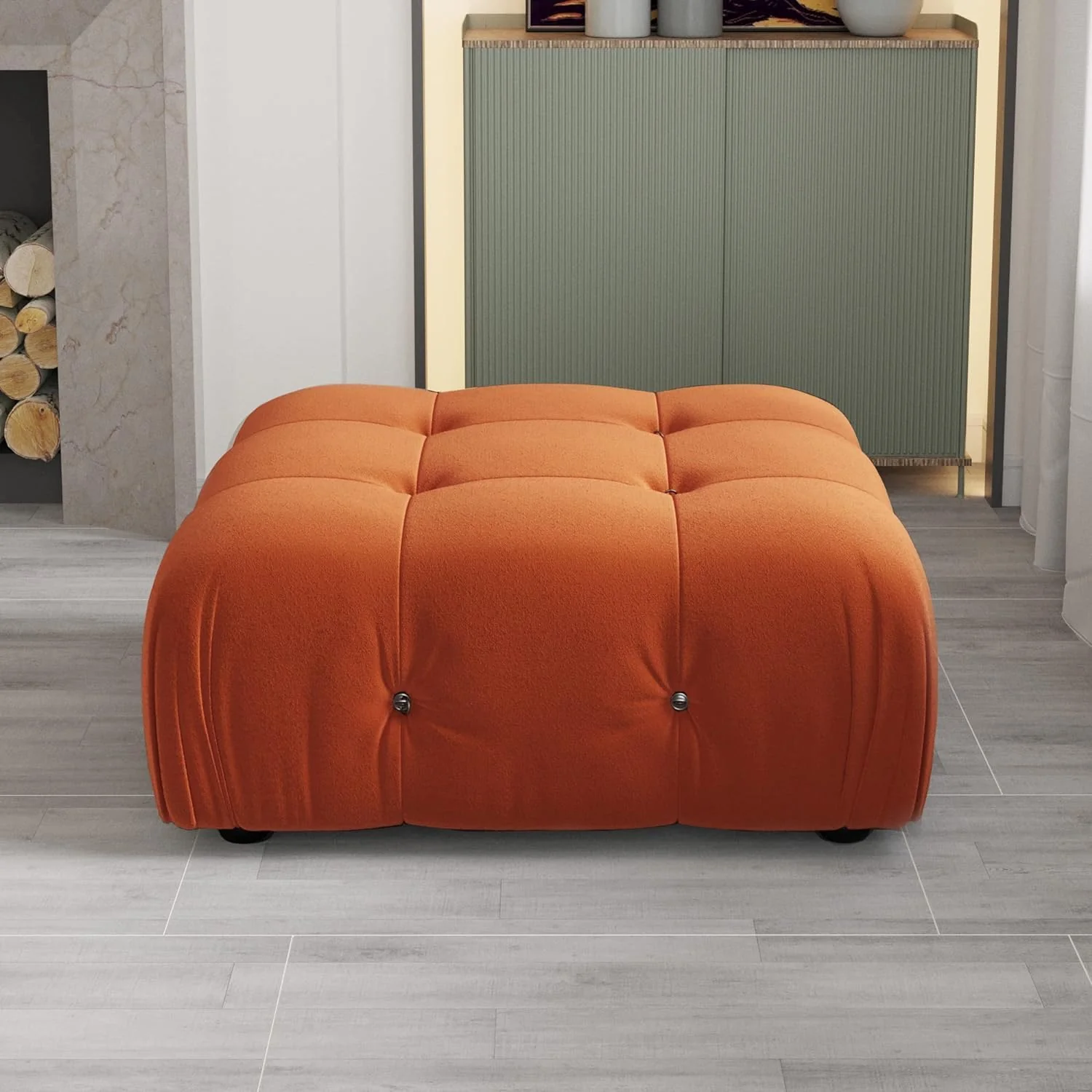 Takumi Velvet Modular Bouclé Cloud Sofa