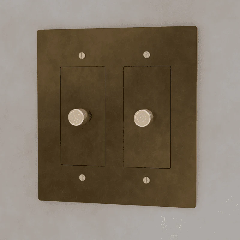 The Brass 3-Way Rotary Dimmer Switch (1 to 5 Gang) - Image 12