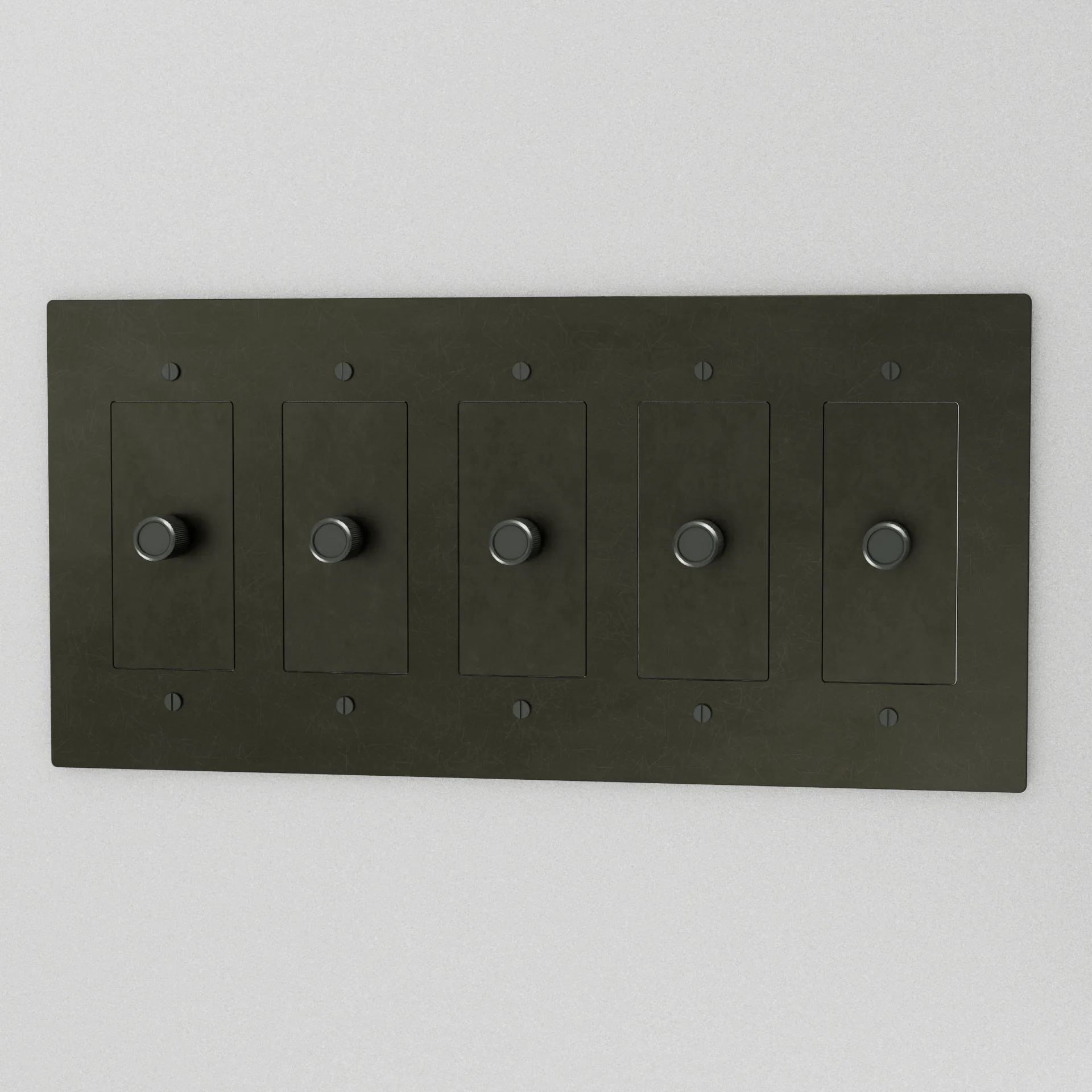 The Brass 3-Way Rotary Dimmer Switch (1 to 5 Gang) - Image 20