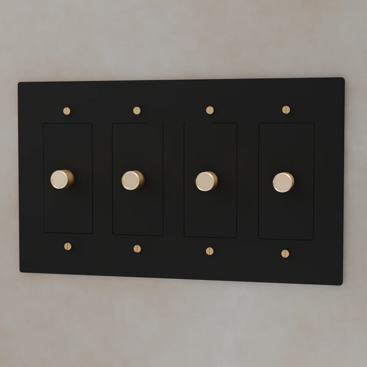 The Brass 3-Way Rotary Dimmer Switch (1 to 5 Gang) - Image 24