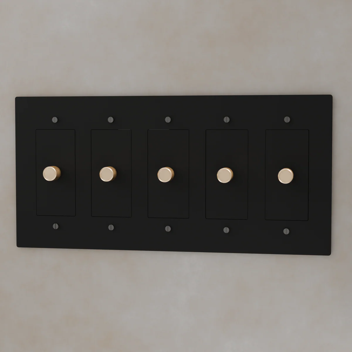 The Brass 3-Way Rotary Dimmer Switch (1 to 5 Gang) - Image 25