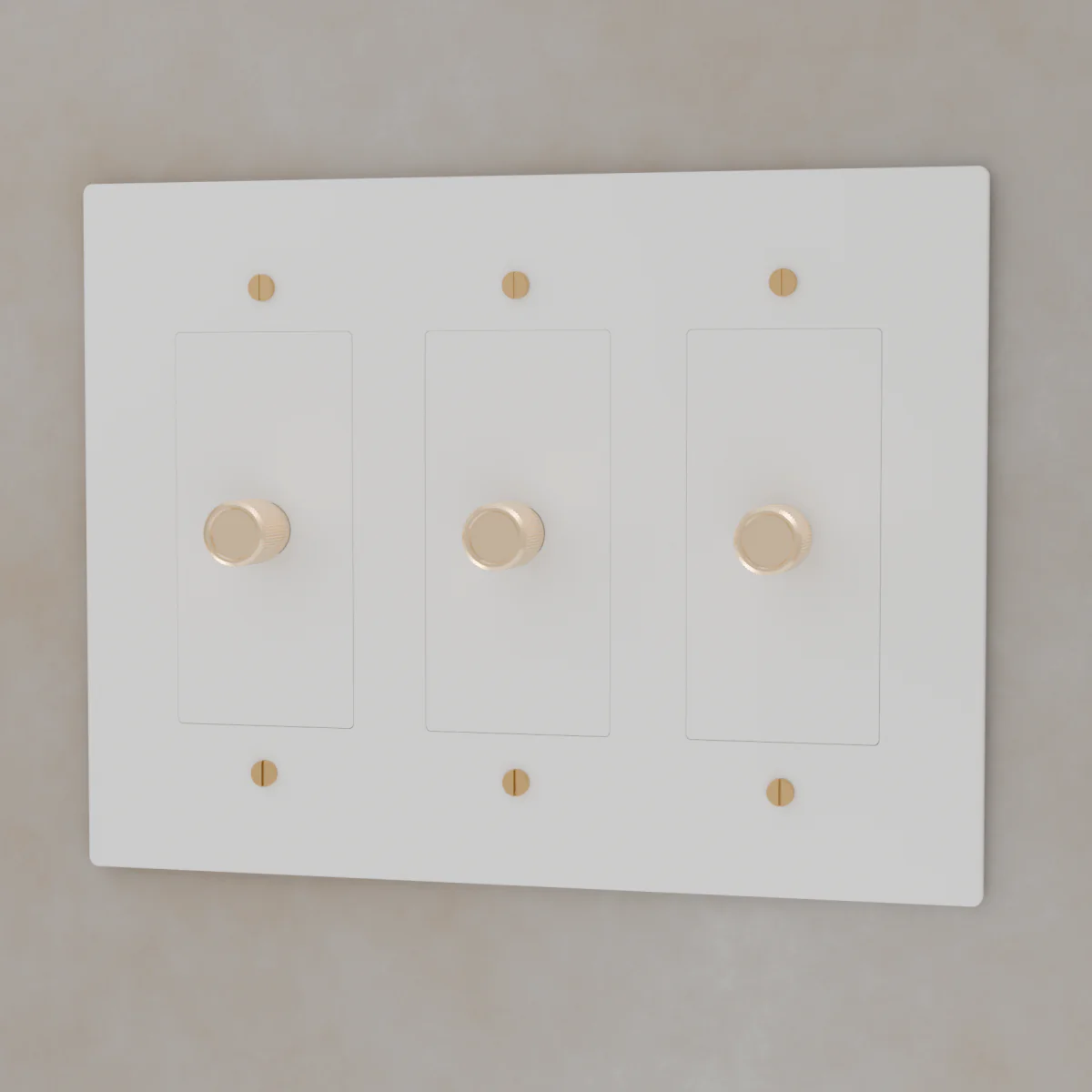 The Brass 3-Way Rotary Dimmer Switch (1 to 5 Gang) - Image 38