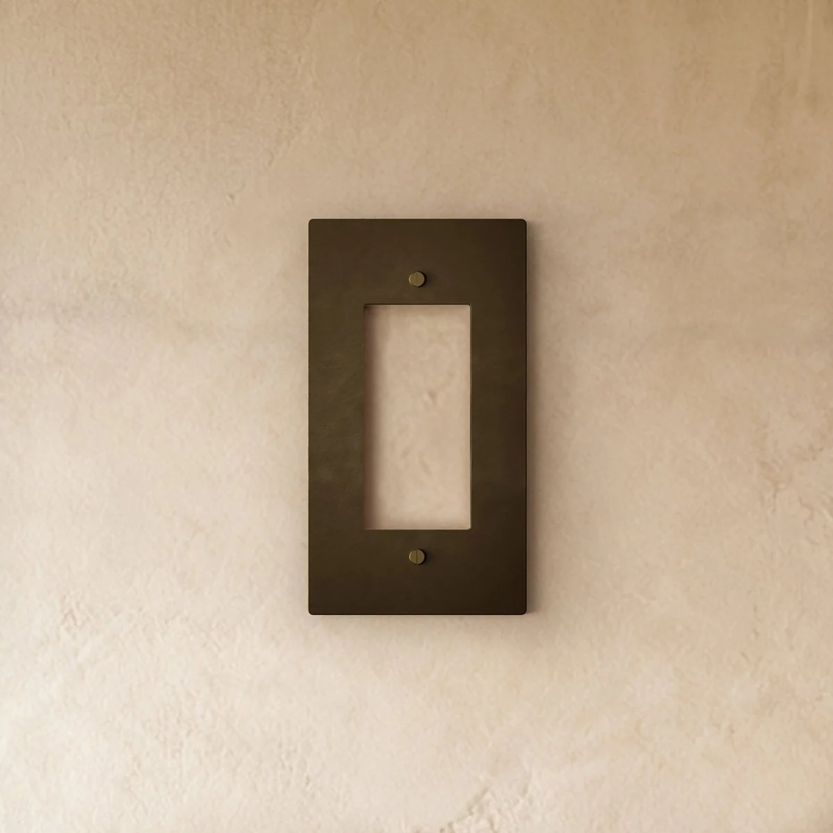 The Brass Plate (Vintage Brass With Patina)
