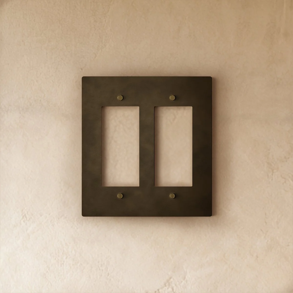 The Brass Plate (Vintage Brass With Patina) - Image 2
