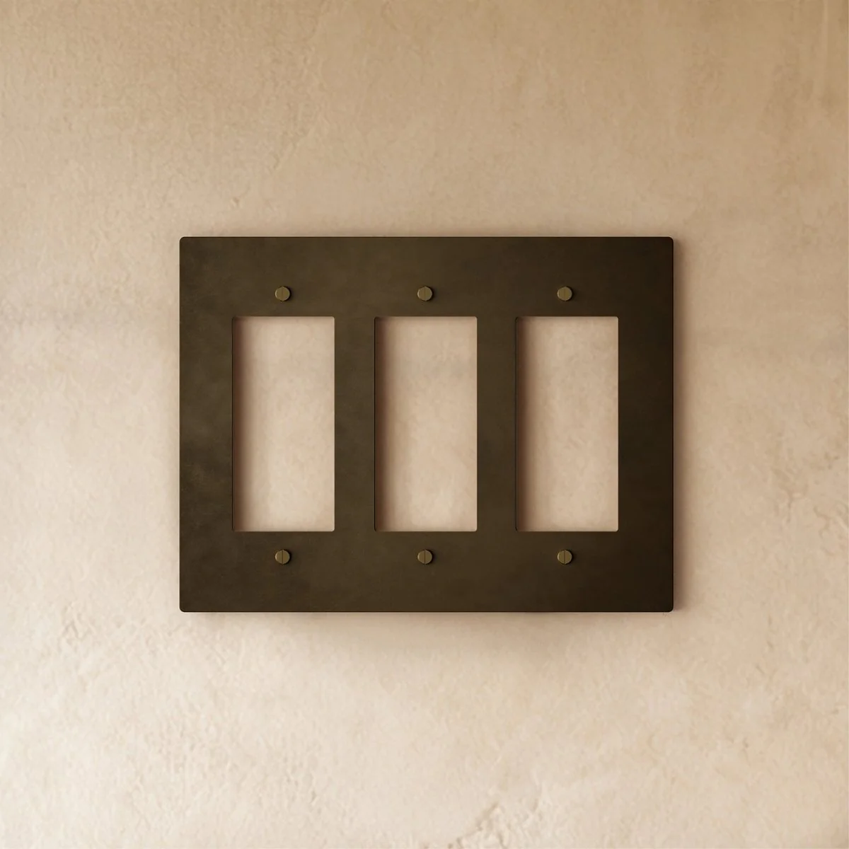 The Brass Plate (Vintage Brass With Patina) - Image 3