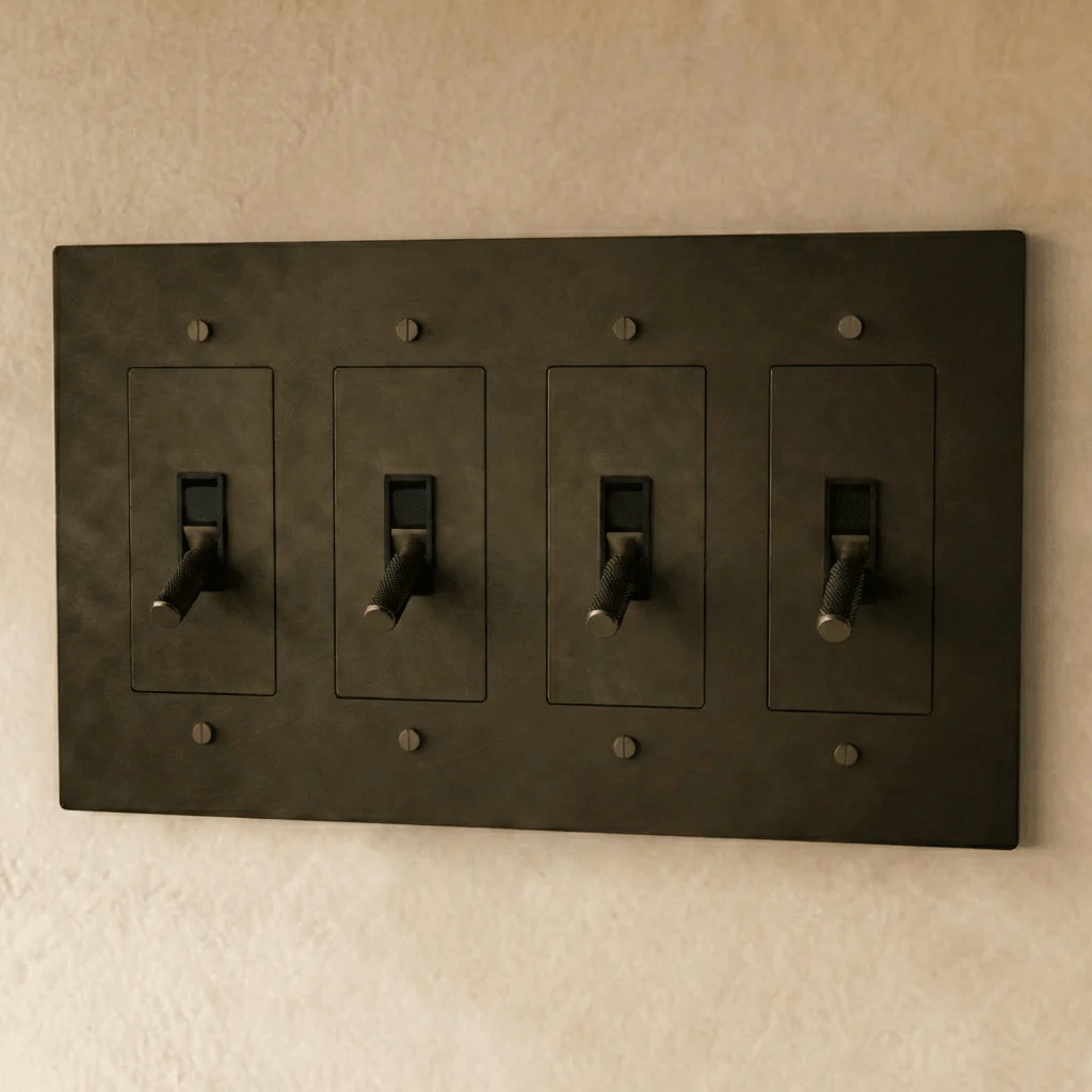 The Brass Toggle Switch (1 to 5 Gang) - Image 14