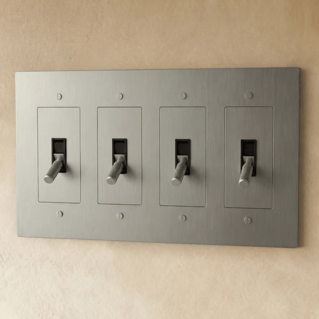 The Brass Toggle Switch (1 to 5 Gang) - Image 34