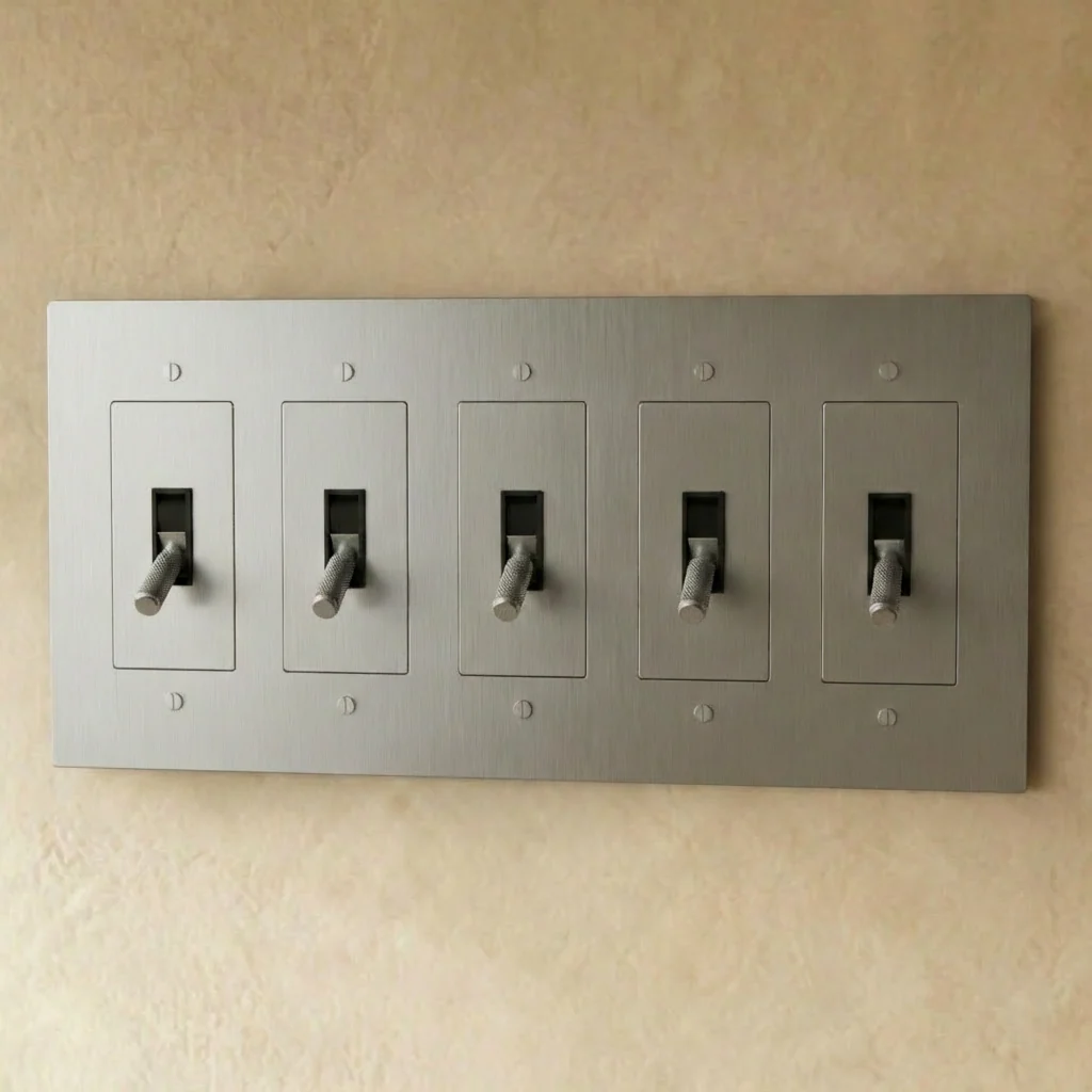 The Brass Toggle Switch (1 to 5 Gang) - Image 35