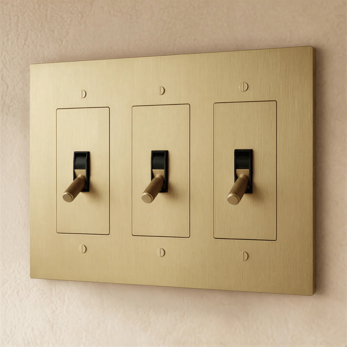 The Brass Toggle Switch (1 to 5 Gang) - Image 8