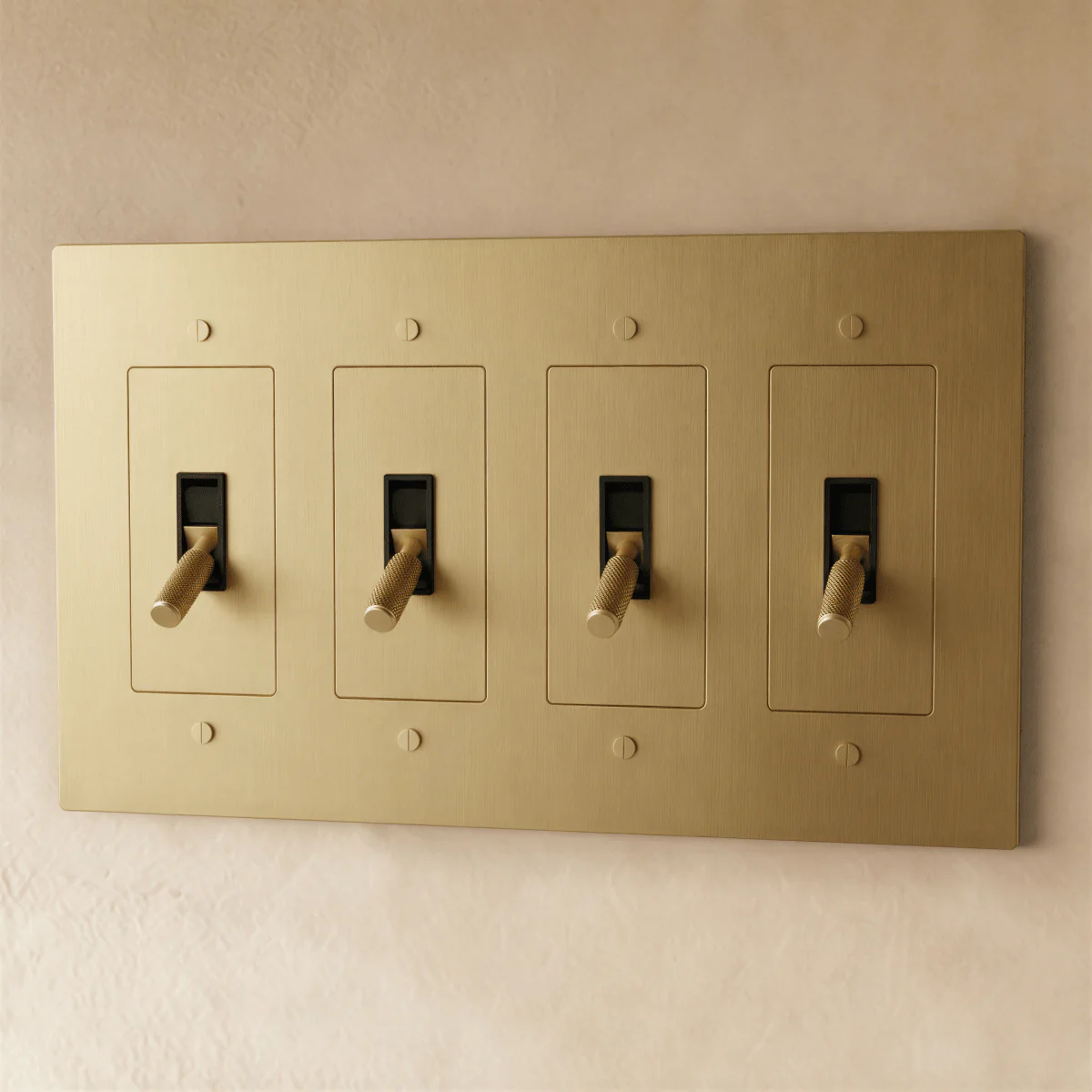 The Brass Toggle Switch (1 to 5 Gang) - Image 9