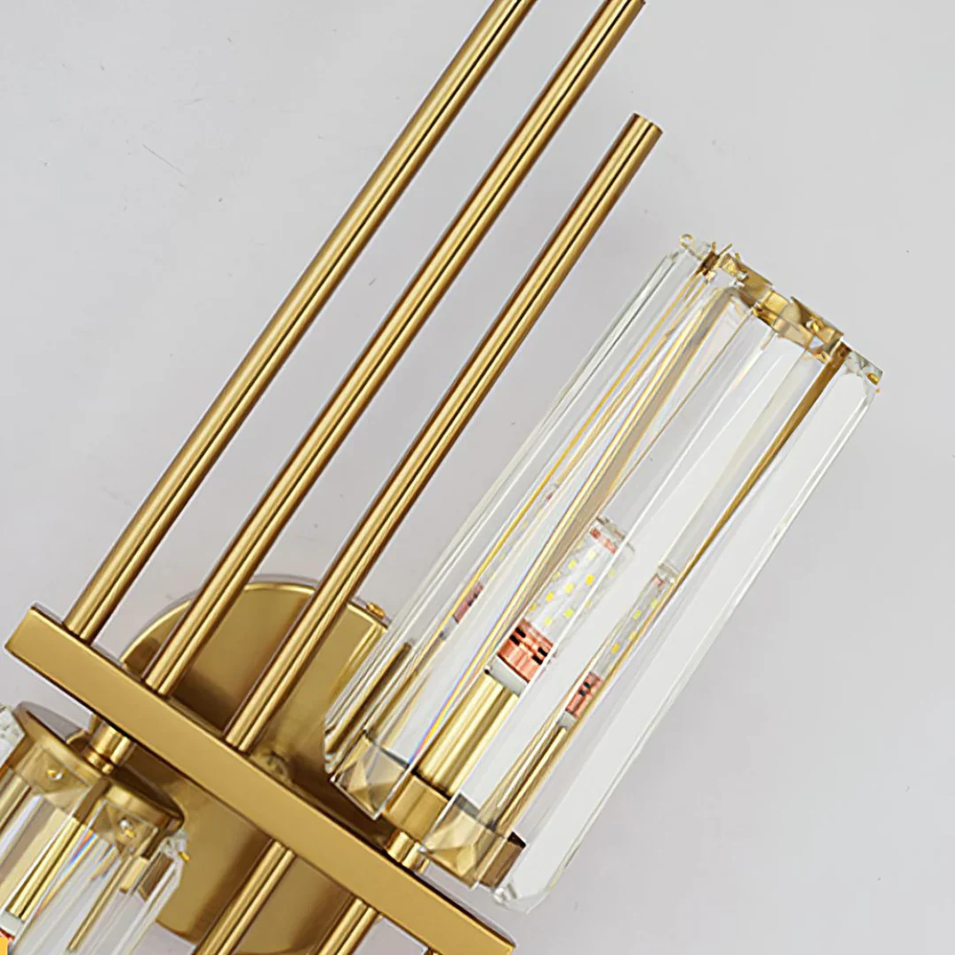 Three Crystal Wall Lamps - Image 17