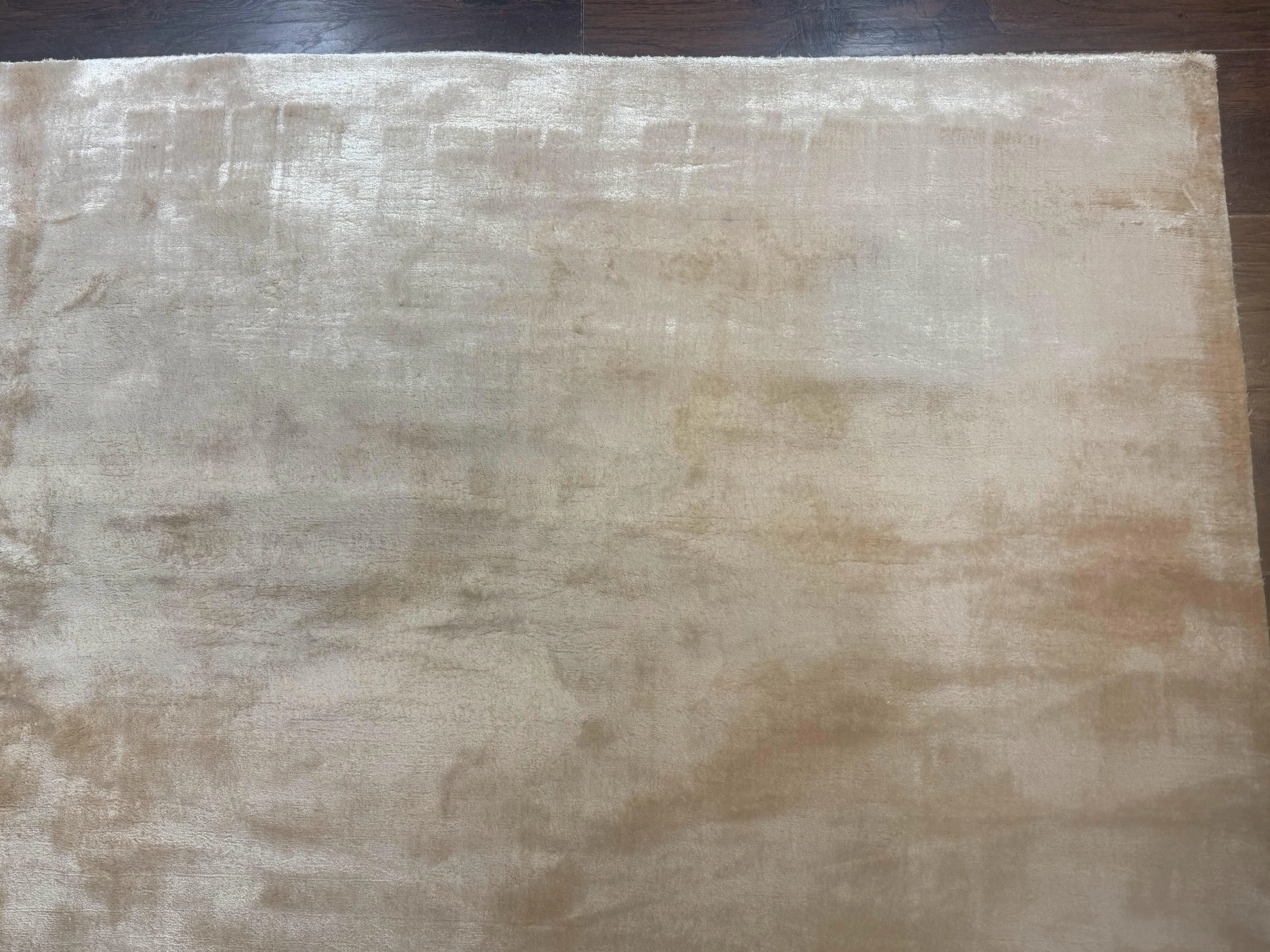 Tibetan Rug 9x11, Handmade Modern Contemporary Area Rug - Image 7