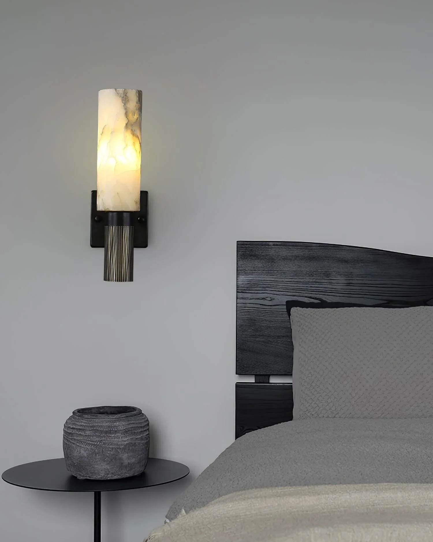 Torch Alabaster Wall Sconce - Image 7