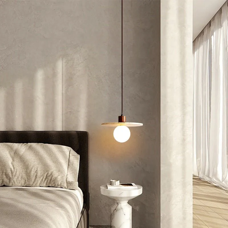 Travertine Pendant Light - Image 6