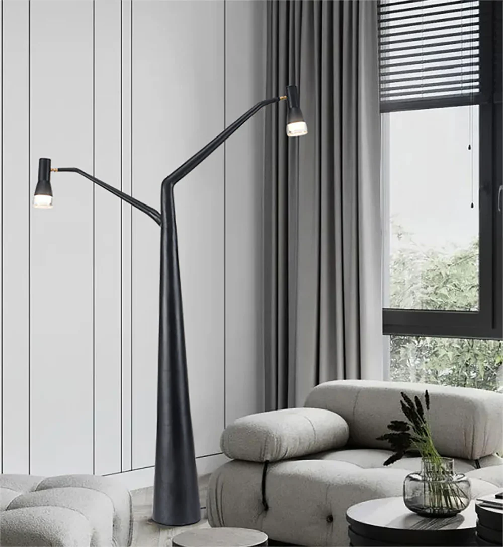 Tree Shape Sculpture Floor Lamp - Image 4