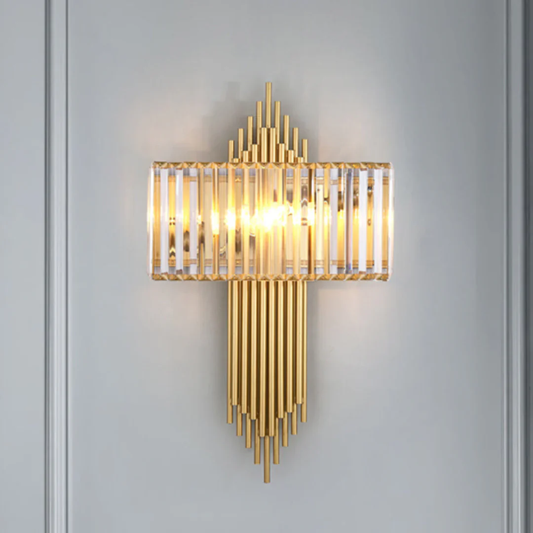 Wallis Gold Crystal Wall Lamp - Image 12