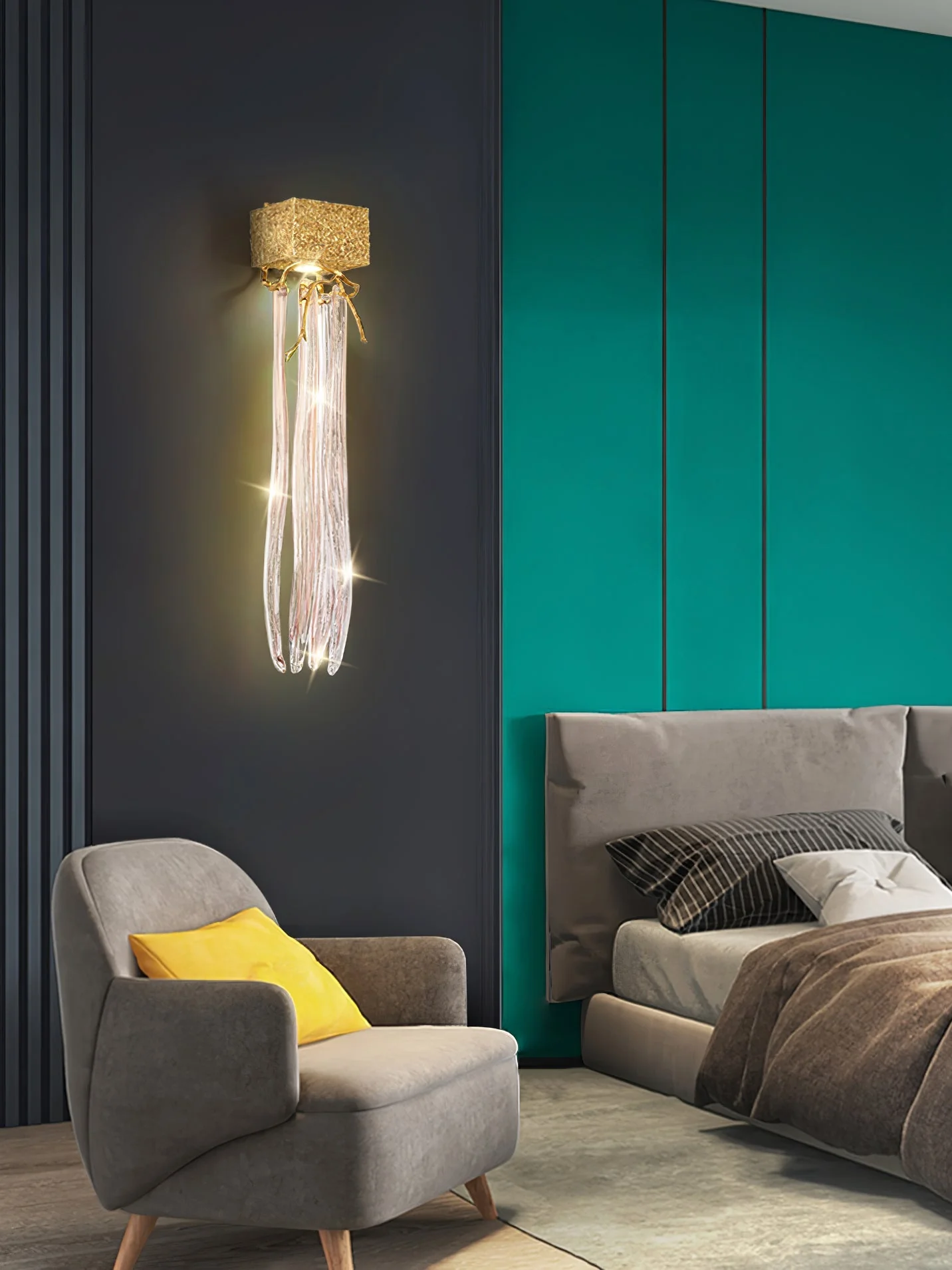 Waterfall Segmented Wall Sconce - Image 9