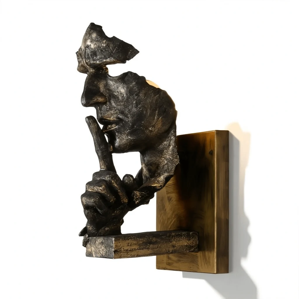 Whispering Face Wall Lamp - Image 2